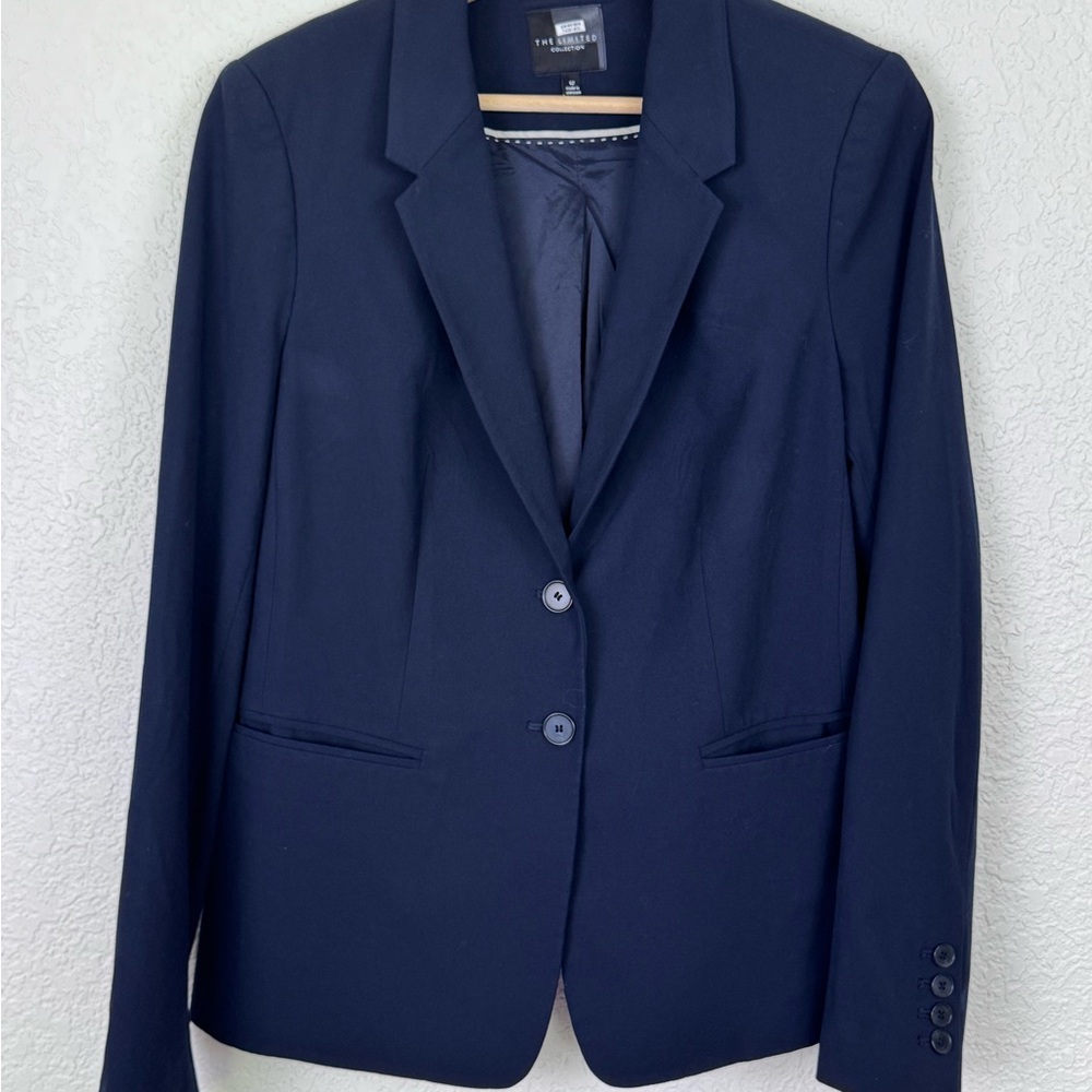 The Limited Collection Drew Blazer in Navy Blue Size 12